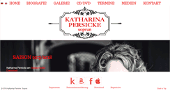 Desktop Screenshot of katharinapersicke.de