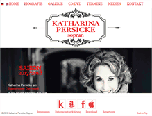 Tablet Screenshot of katharinapersicke.de